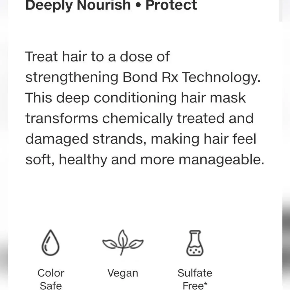 Paul Mitchell Bond Rx Treatment NEW FULL SIZE MSRP $28